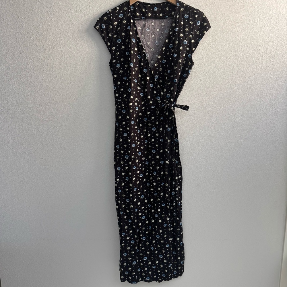 J Crew Floral Wrap Dress